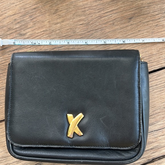 Vintage Paloma Picasso black leather handba bag - Picture 7 of 7